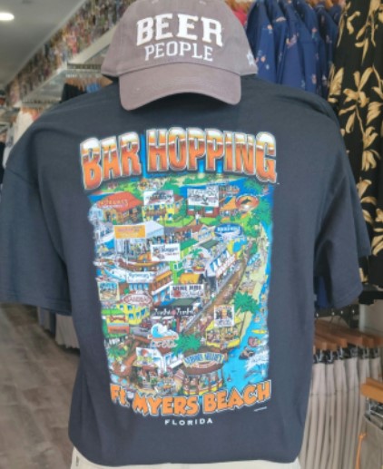 Beer People Cap and Bar Hopping FMB Style T Shirt